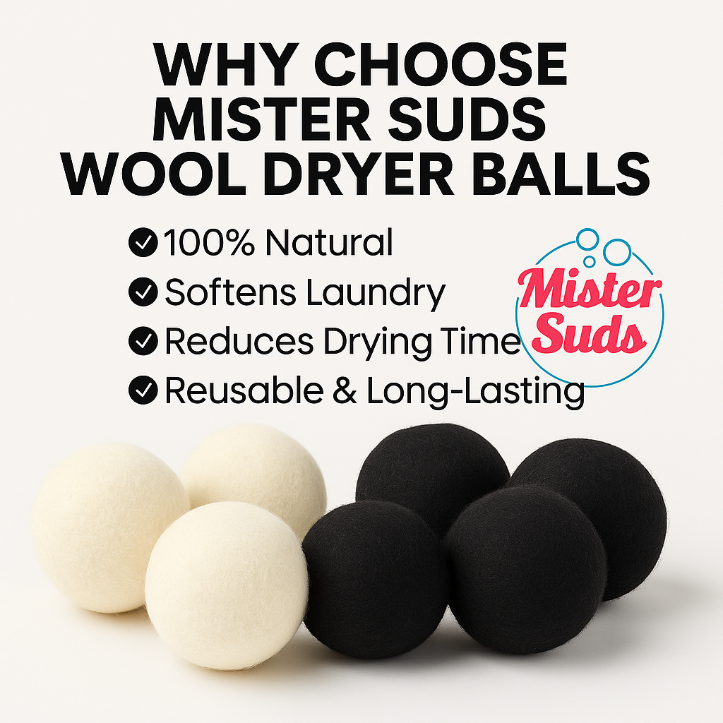 Premium Wool Dryer Balls (6 Pack)